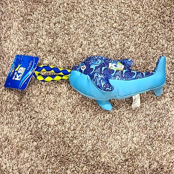 Zeus K9 Fitness Hydro Dolphin Heavy Duty Dog Toy - Picture 2 of 3